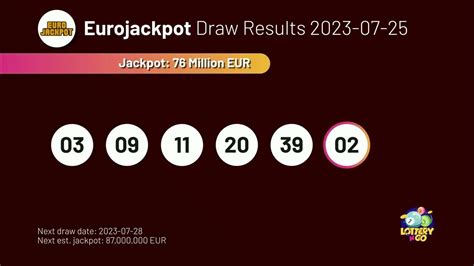 euro jackpot winning numbers.